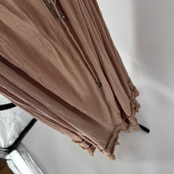 Free People endless summer smock Blush Backless Maxi Dress XL - Picture 10 of 10